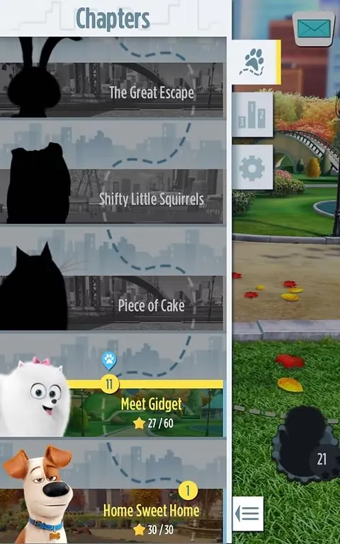 The Sims Mobile The Secret Life of Pets event interface 1